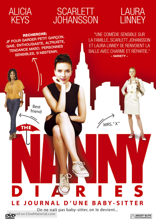 The Nanny Diaries - Swiss DVD movie cover
