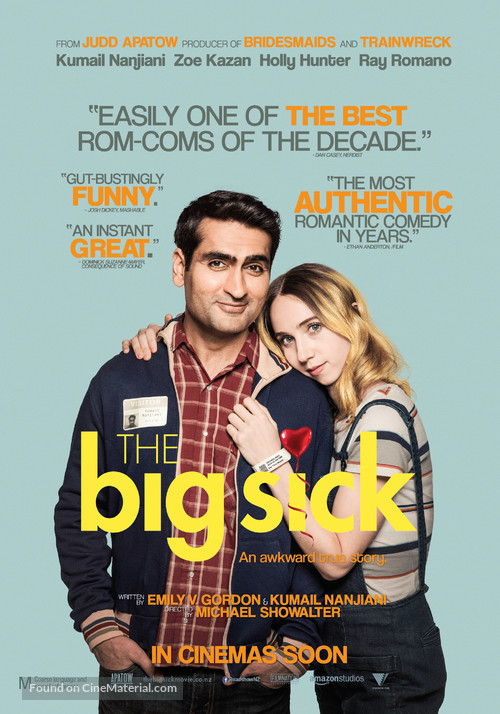 The Big Sick - New Zealand Movie Poster