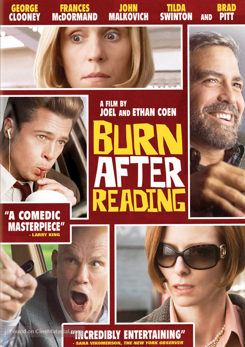 Burn After Reading - Movie Cover
