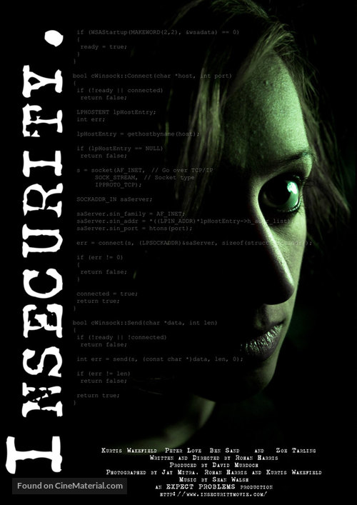 Insecurity - Australian Movie Poster