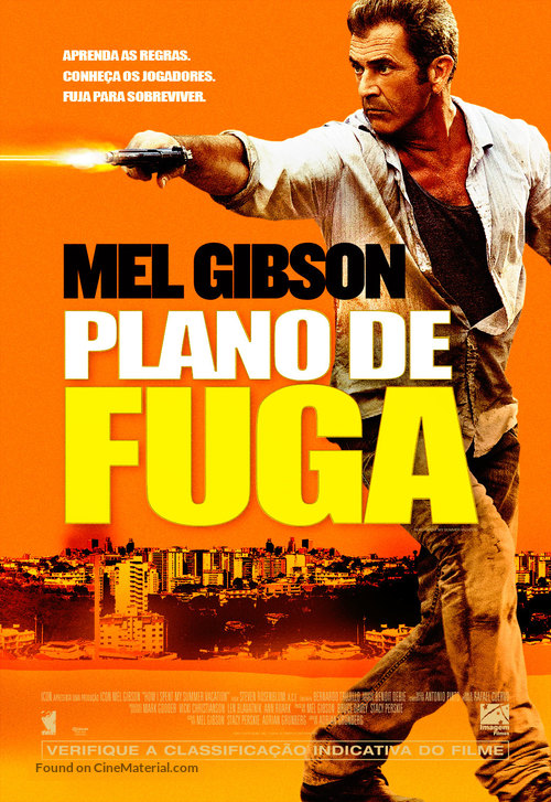 Get the Gringo - Brazilian Movie Poster