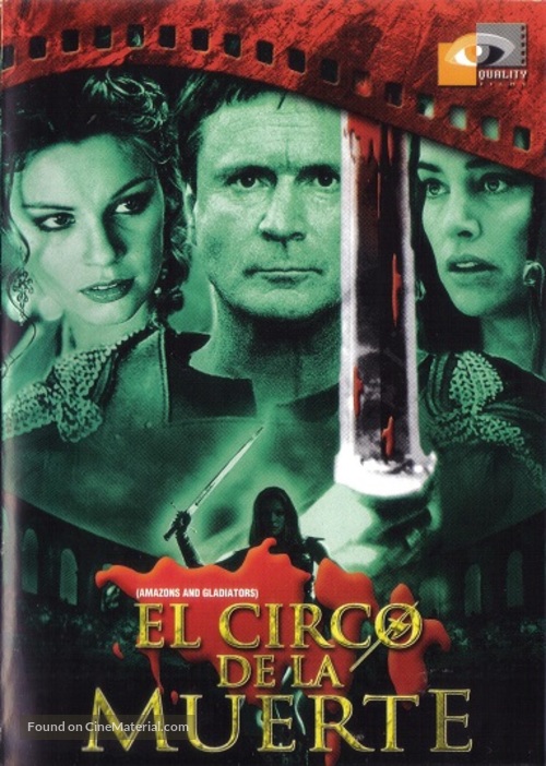 Amazons and Gladiators - Mexican DVD movie cover