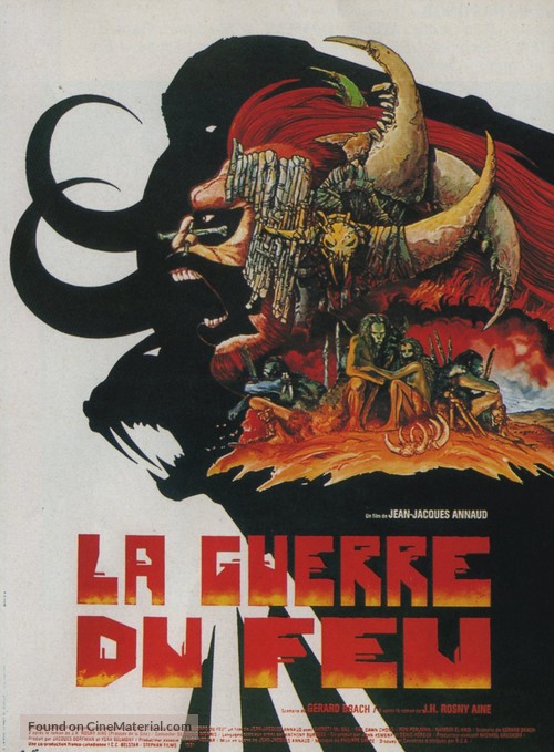 La guerre du feu - French Movie Poster