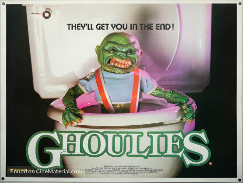 Ghoulies - British Movie Poster