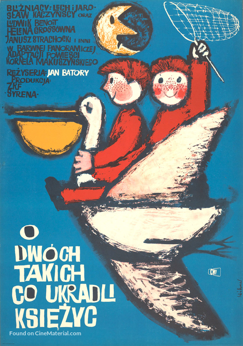 O dw&oacute;ch takich, co ukradli ksiezyc - Polish Movie Poster