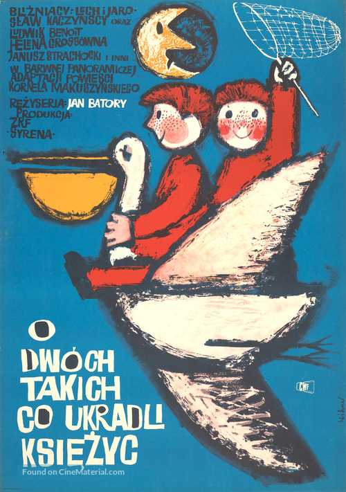 O dw&oacute;ch takich, co ukradli ksiezyc - Polish Movie Poster