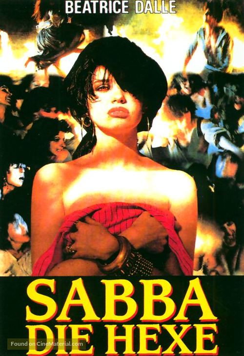 La visione del sabba - German VHS movie cover