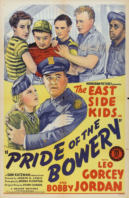 Pride of the Bowery - Movie Poster