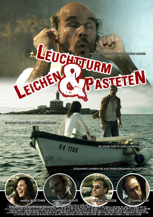 Leuchtturm, Leichen &amp; Pasteten - Swiss Movie Poster