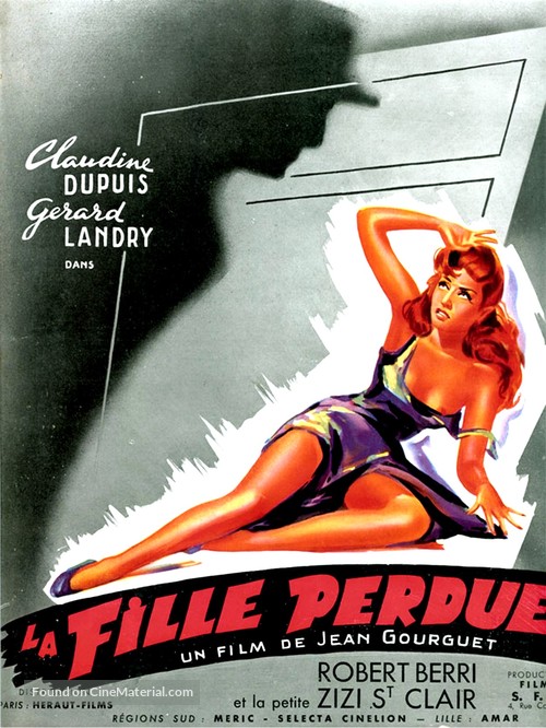 La fille perdue - French Movie Poster