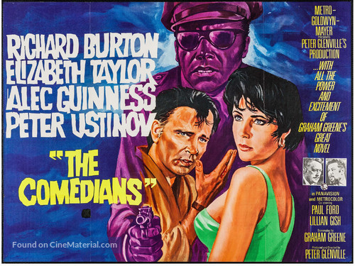 The Comedians - British Movie Poster