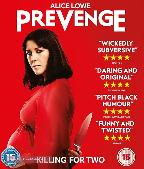 Prevenge - British Blu-Ray movie cover