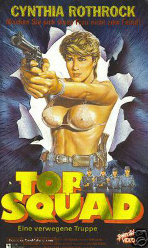 Ba wong fa - German VHS movie cover