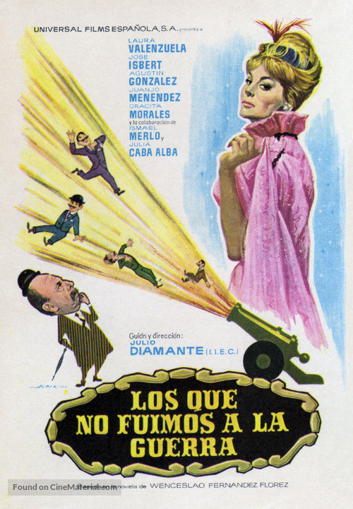 Los que no fuimos a la guerra - Spanish Movie Poster
