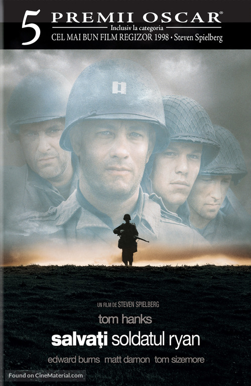 Saving Private Ryan - Romanian DVD movie cover