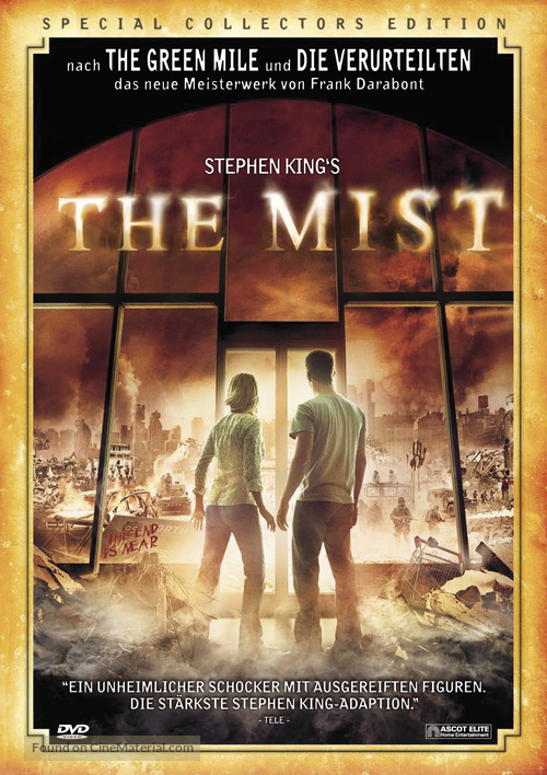 The Mist - Swiss DVD movie cover
