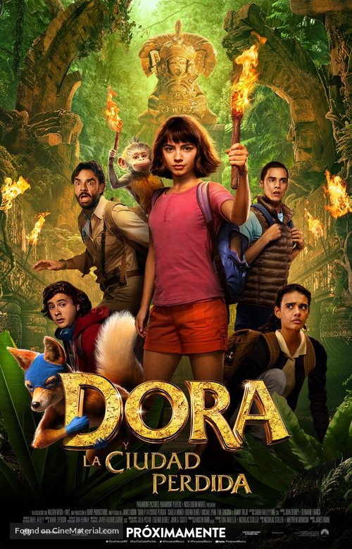 Dora and the Lost City of Gold - Mexican Movie Poster
