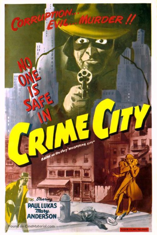 Whispering City - Re-release movie poster