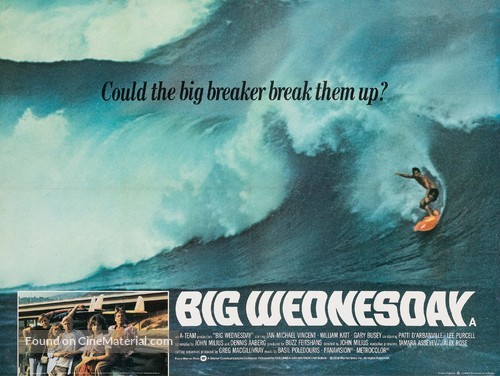 Big Wednesday - British Movie Poster