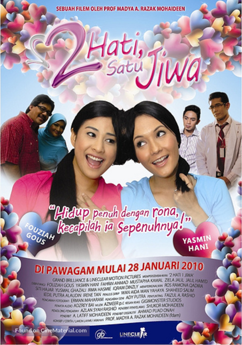 2 hati 1 jiwa - Malaysian Movie Poster