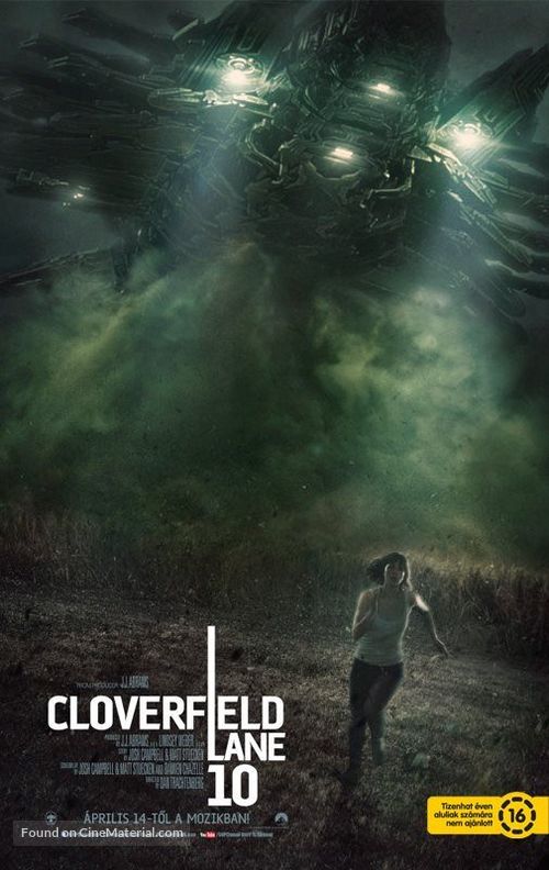 10 Cloverfield Lane - Hungarian Movie Poster