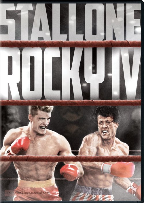 Rocky IV - Canadian DVD movie cover