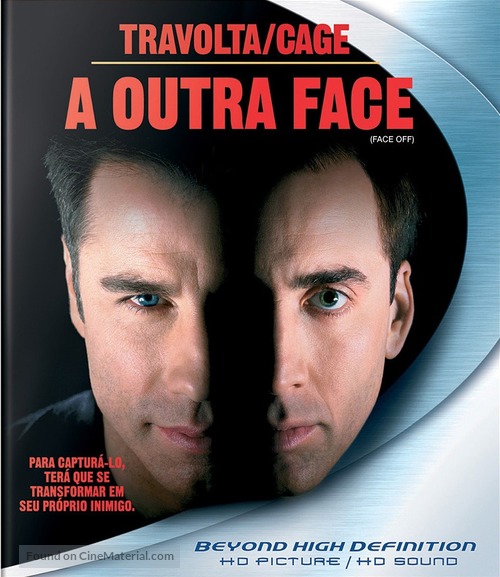 Face/Off - Brazilian Blu-Ray movie cover