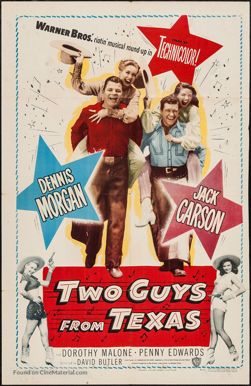 Two Guys from Texas - Movie Poster