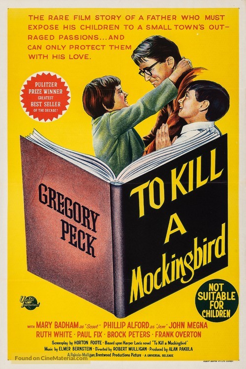 To Kill a Mockingbird - Australian Movie Poster