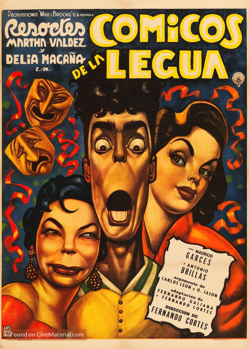 C&oacute;micos de la Legua - Mexican Movie Poster