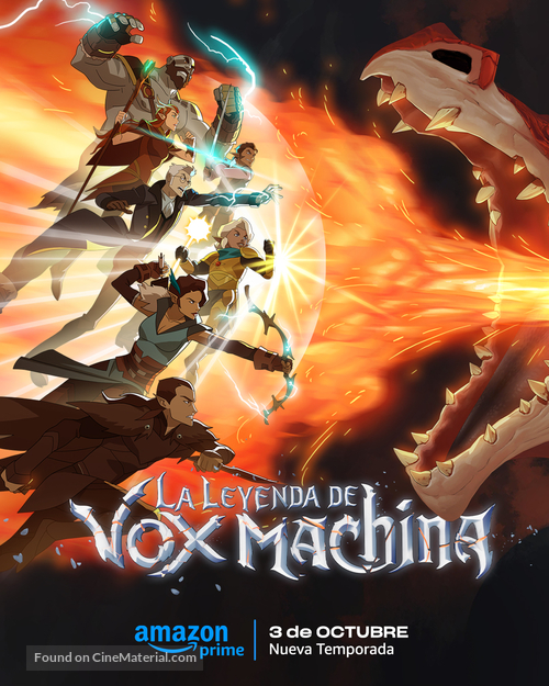 &quot;The Legend of Vox Machina&quot; - Mexican Movie Poster