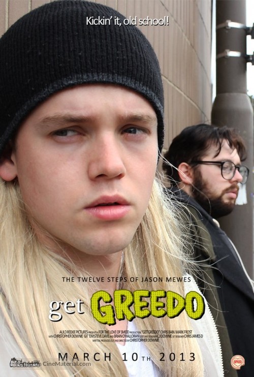 The Twelve Steps of Jason Mewes: Get Greedo - British Movie Poster