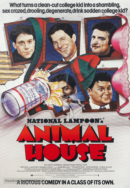 Animal House - British Movie Poster