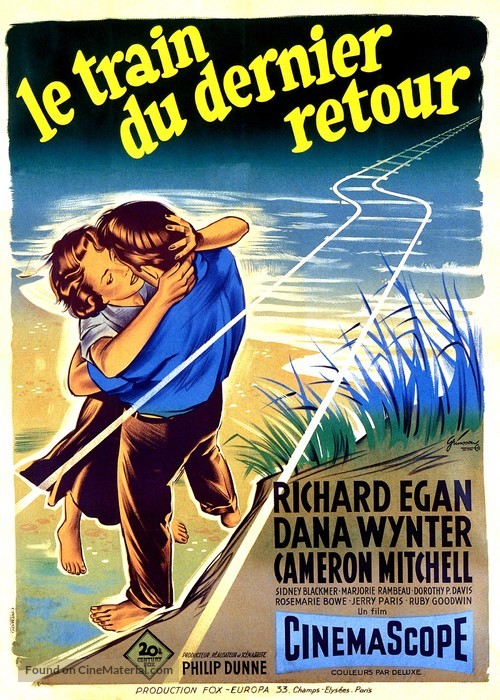 The View from Pompey&#039;s Head - French Movie Poster