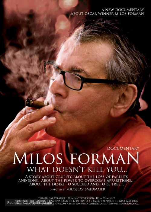Milos Forman: Co te nezabije... - British Movie Poster