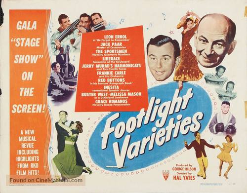 Footlight Varieties - Movie Poster