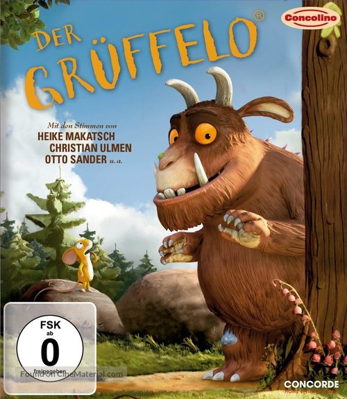 The Gruffalo - German Blu-Ray movie cover