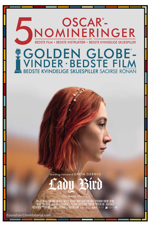 Lady Bird - Danish Movie Poster