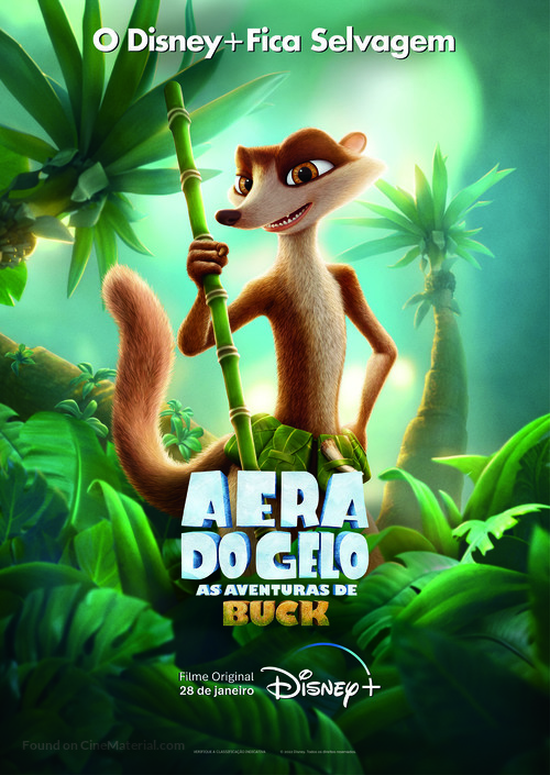 The Ice Age Adventures of Buck Wild - Brazilian Movie Poster