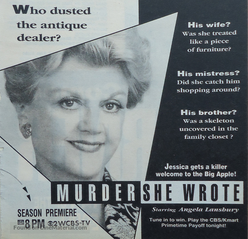 &quot;Murder, She Wrote&quot; - poster
