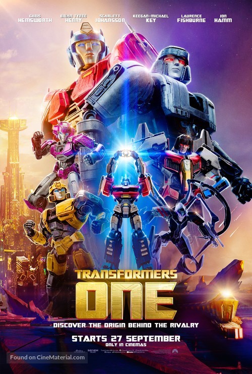 Transformers One - South African Movie Poster