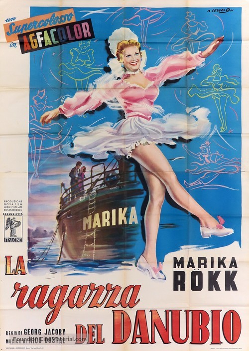 Kind der Donau - Italian Movie Poster