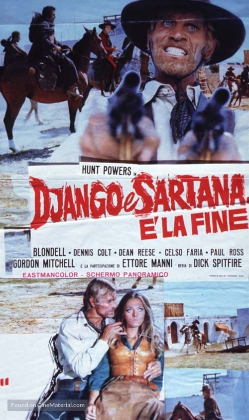 Arrivano Django e Sartana... &egrave; la fine - Italian Movie Poster
