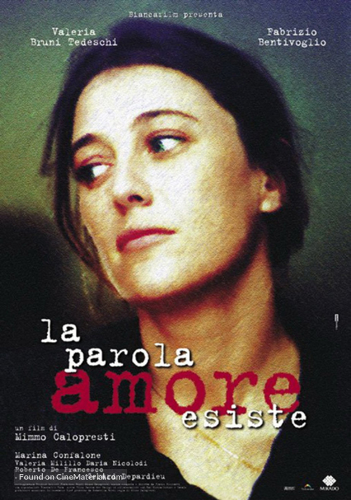 La parola amore esiste - Italian Movie Poster