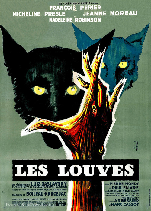 Les louves - French Movie Poster