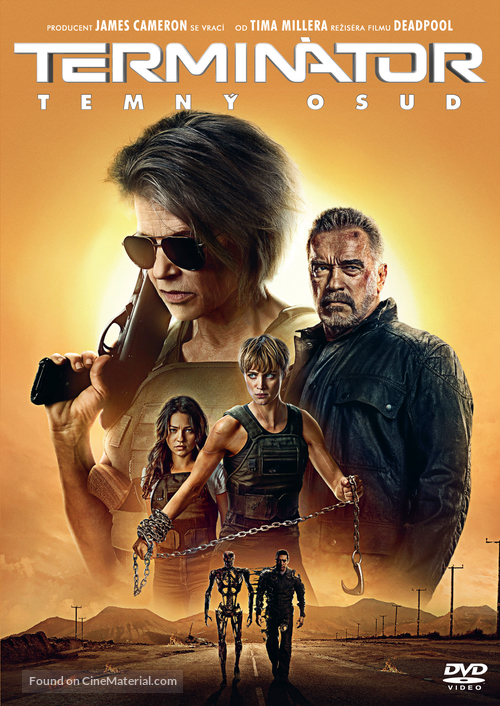 Terminator: Dark Fate - Czech DVD movie cover