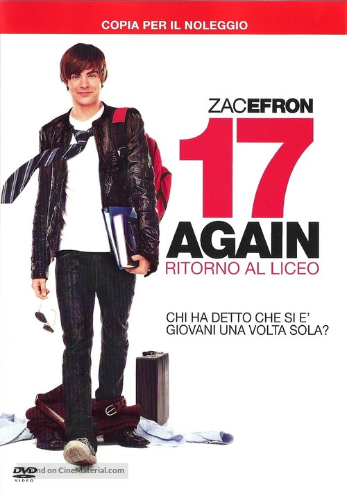17 Again - Italian DVD movie cover