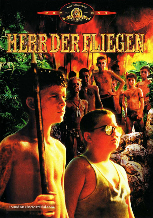 Lord of the Flies - German DVD movie cover