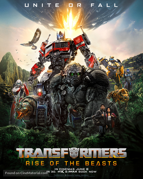 Transformers: Rise of the Beasts - British Movie Poster