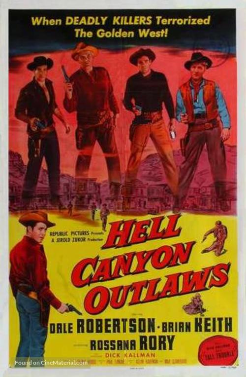 Hell Canyon Outlaws - Movie Poster